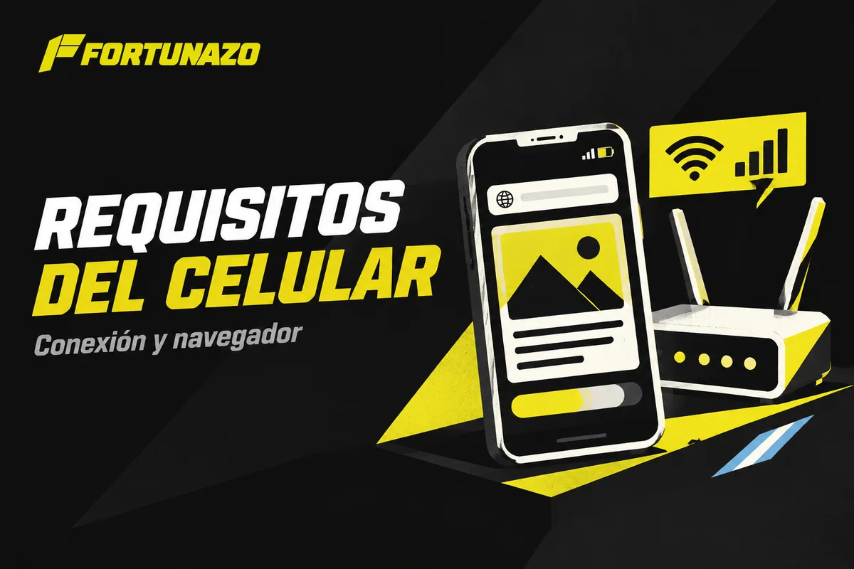 Celular, navegador y router muestran conexión a internet
