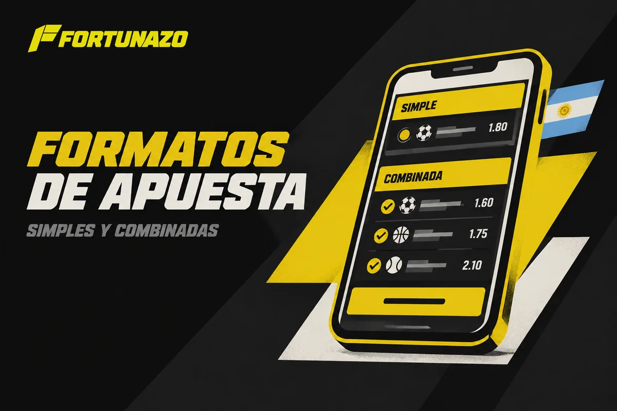 Cupón que compara una selección simple y combinada