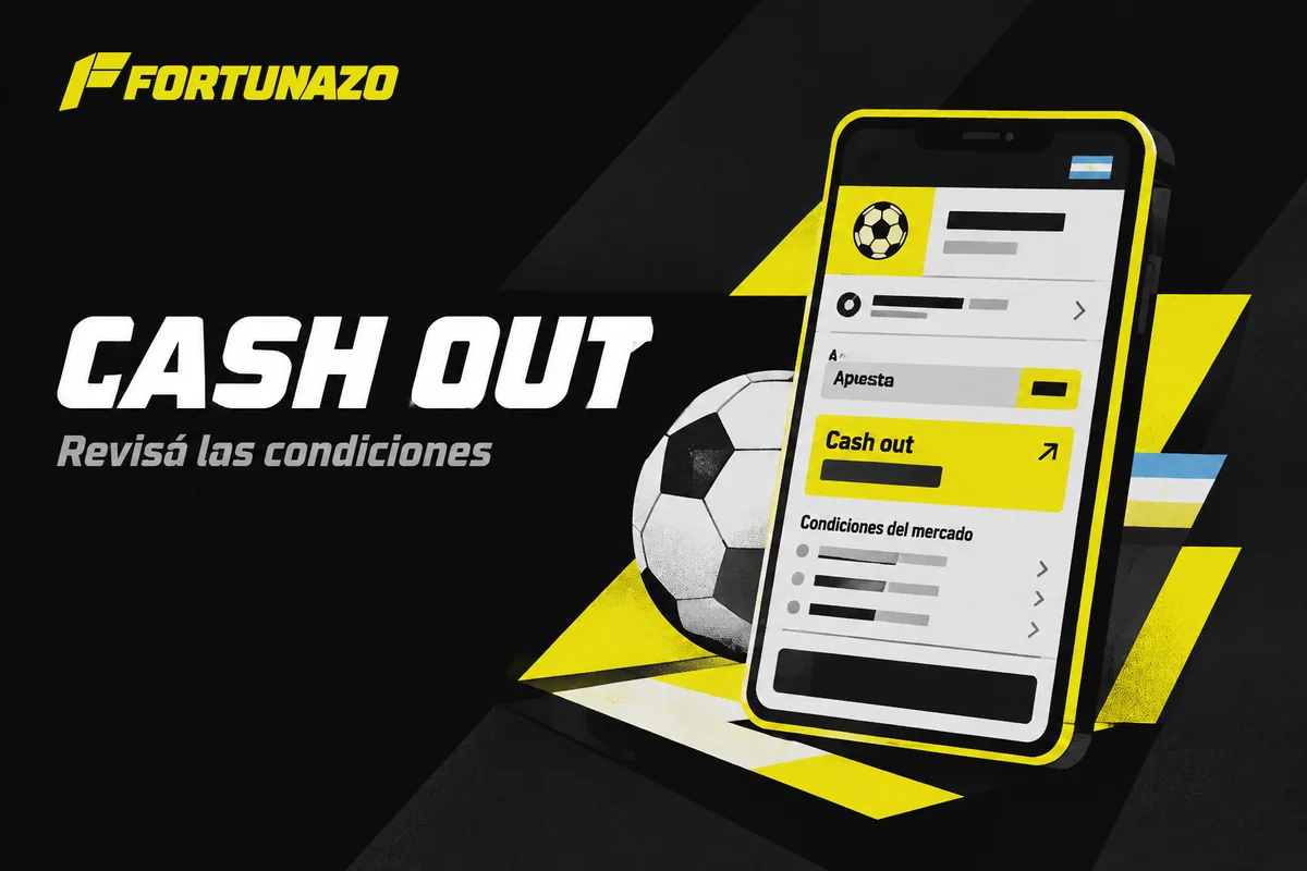 Celular con apuesta abierta y oferta de retiro