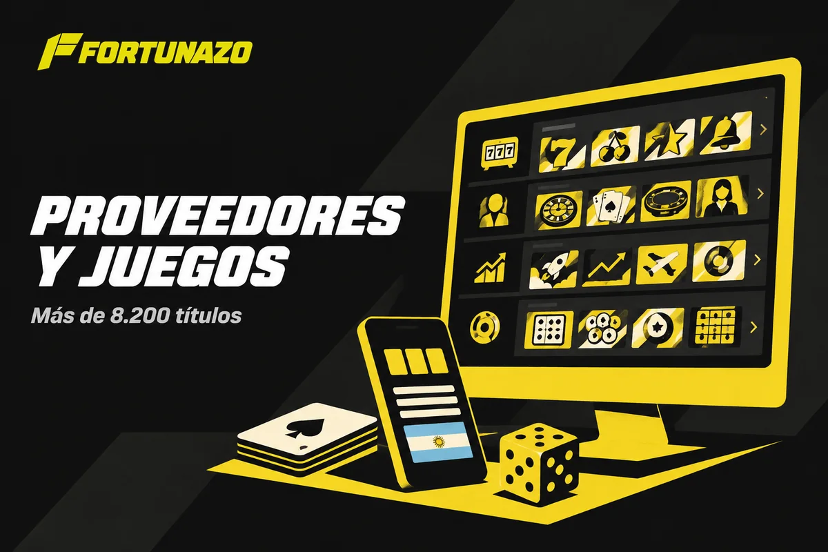 Catálogo simulado de tragamonedas, mesas y bingo