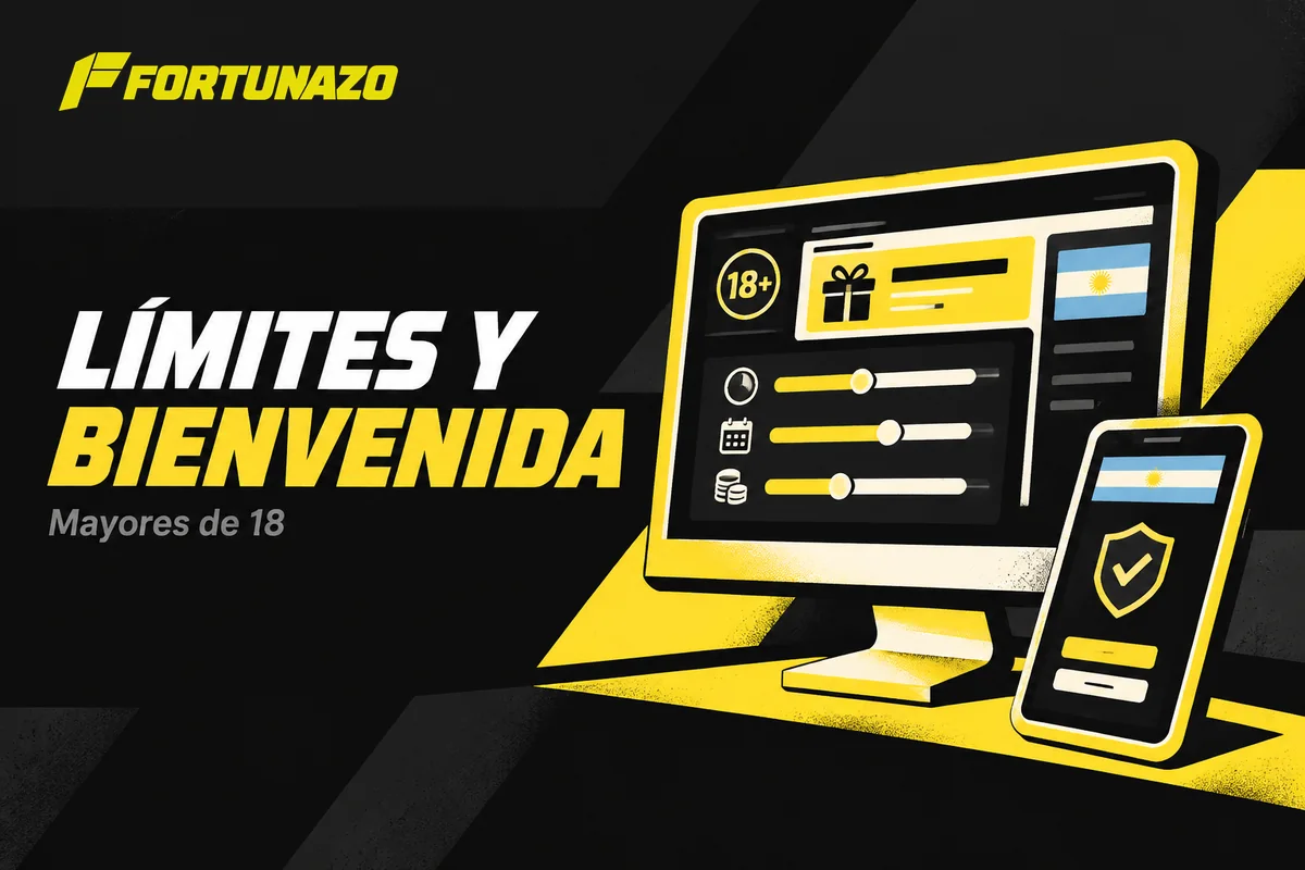 Pantalla reúne límites de juego y paquete de bienvenida