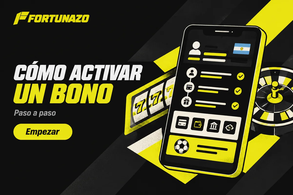 Móvil con pasos para activar un bono