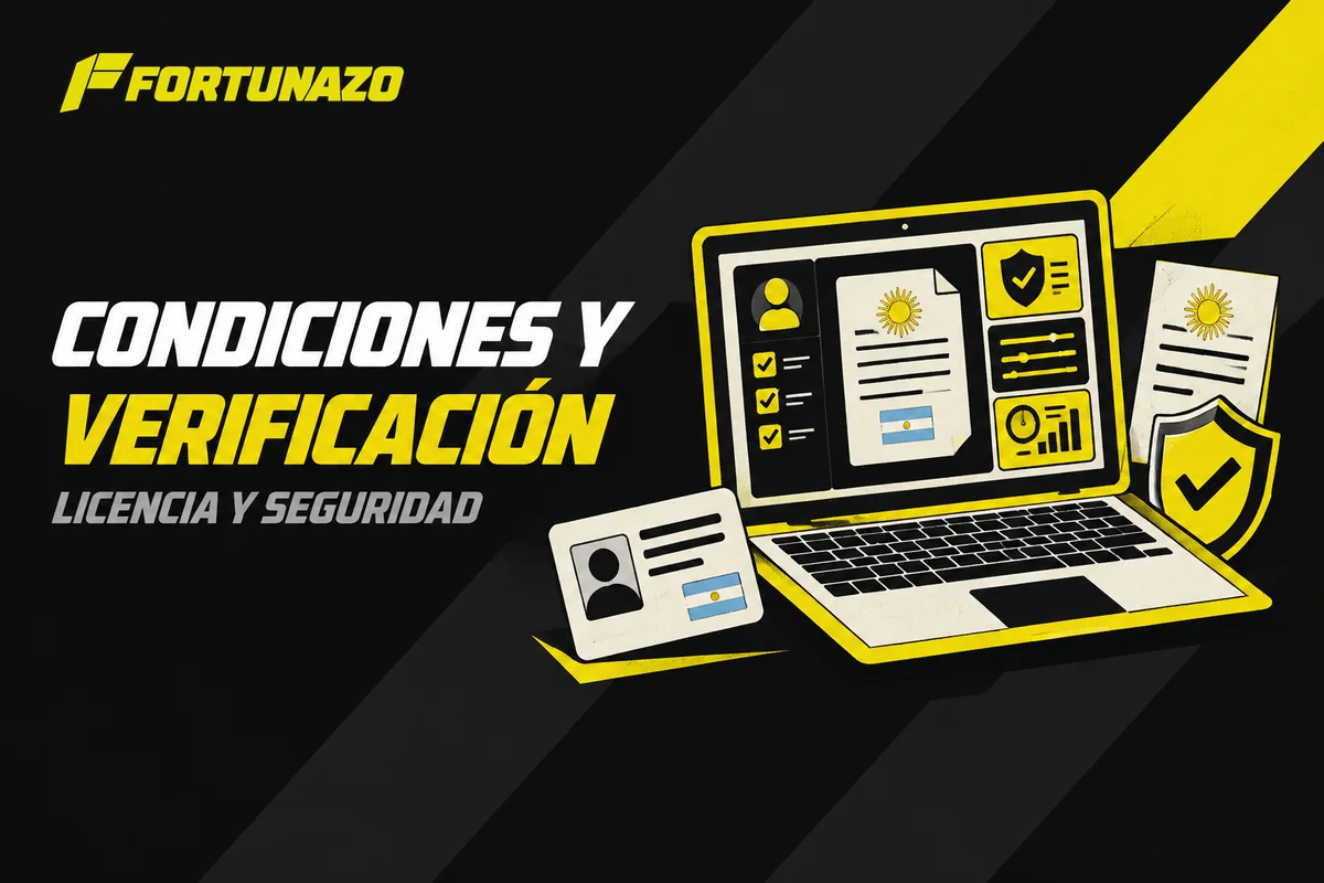 Laptop con verificación, licencia y controles responsables