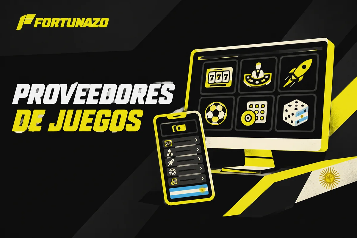 Directorio visual de estudios y categorías de juegos