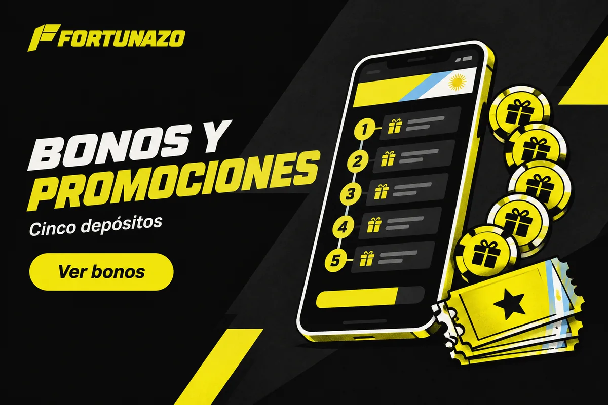 Celular con etapas de bienvenida, depósitos y giros gratis
