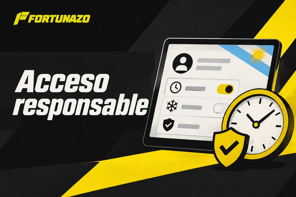 Panel de cuenta con límites y controles de acceso