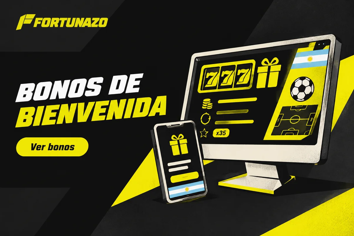 Oferta de bienvenida con giros gratis y rollover
