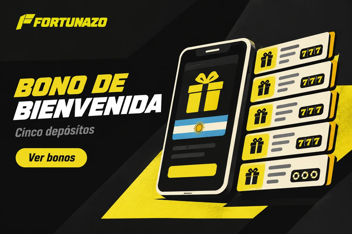 Cinco tramos de bono con giros y requisitos