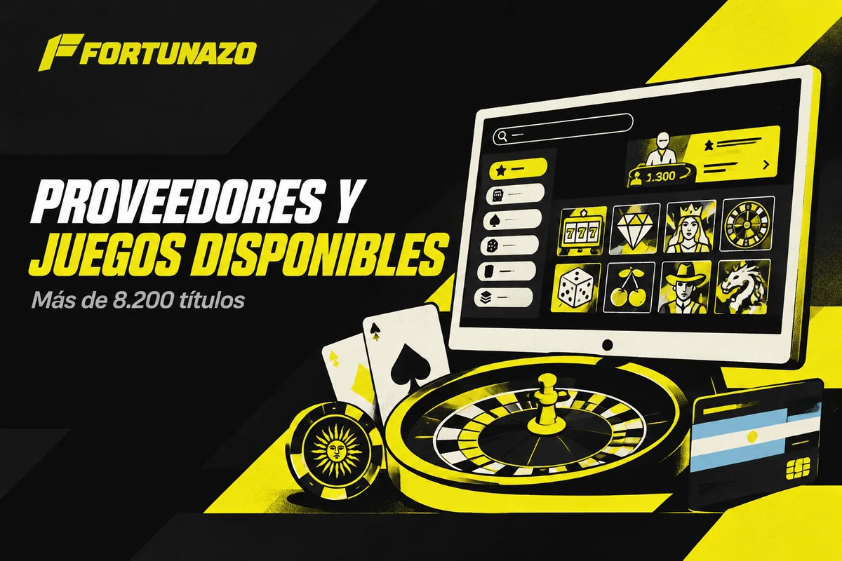 Catálogo de juegos con filtros y mesas en vivo